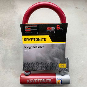 Замок KRYPTONITE Kryptolok Series-2 Mini-7 (разные цвета)