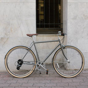 Велосипед 6KU Odyssey 8spd City Bike 54 Brandford Silver