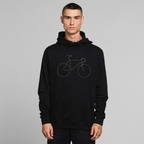 Худи Dedicated Falun Rainbow Bicycle Black мужской