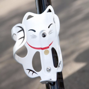 Флягодержатель PDW Lucky Cat white