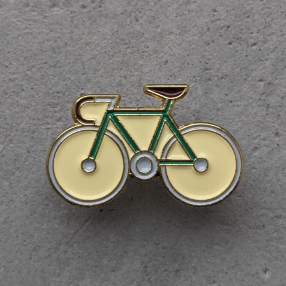 Значок Heart of Moscow с велосипедом (разные цвета)