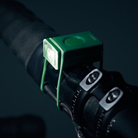 Передний велосипедный фонарь Bookman Block Light зеленый
