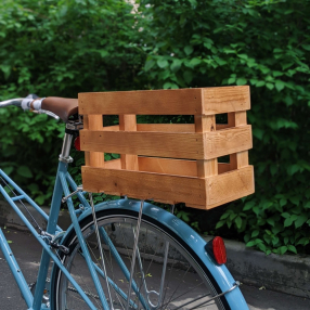 Велосипедный ящик Вася медовый
