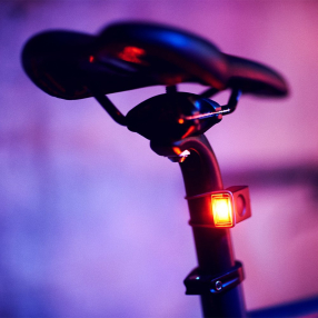 Задний велосипедный фонарь Bookman Block Light оранжевый