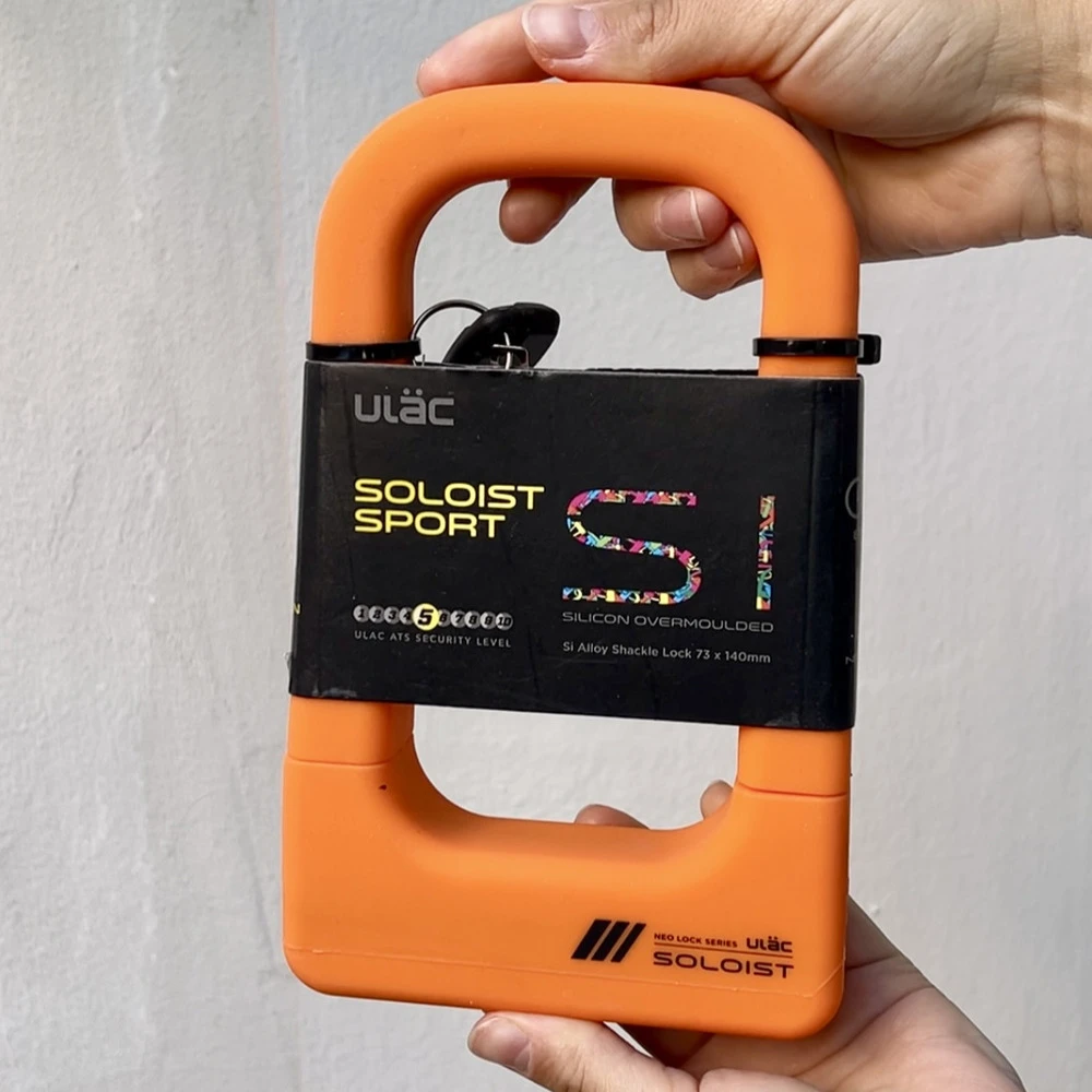 Замок ULAC Soloist Sport оранжевый - фото 1