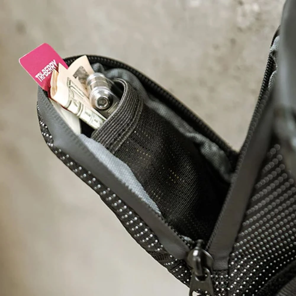 Велосипедная сумка под седло ULAC Radtail Max (1.3L) черная - фото 3