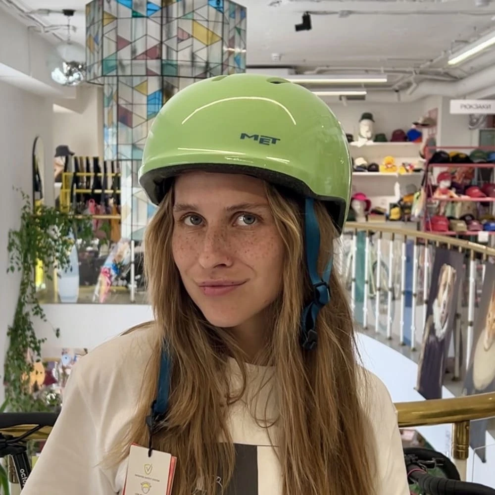 Велошлем MET Vibe MIPS Mint M - фото 1