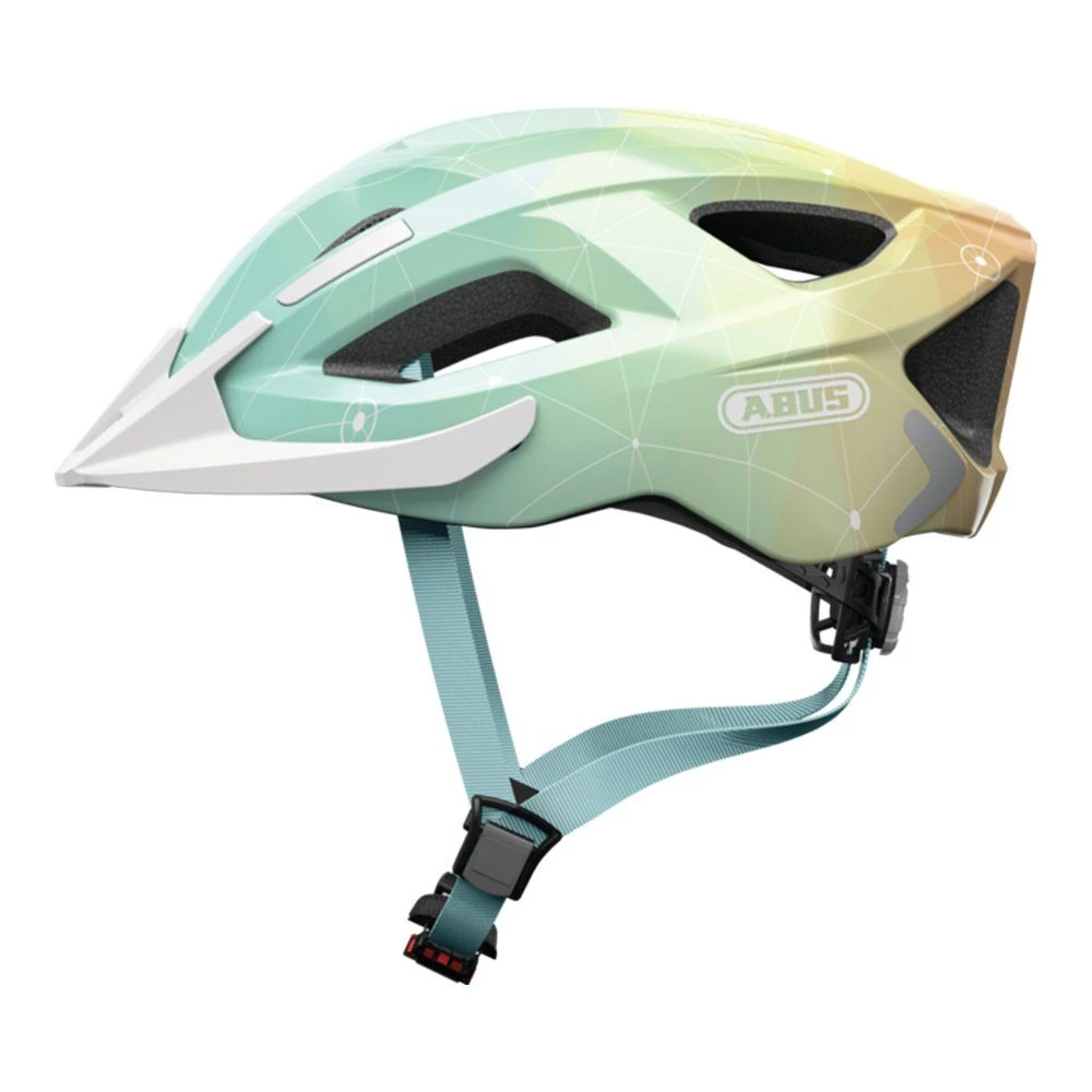 Велошлем ABUS Aduro 2.0 Blue Art S - фото 1