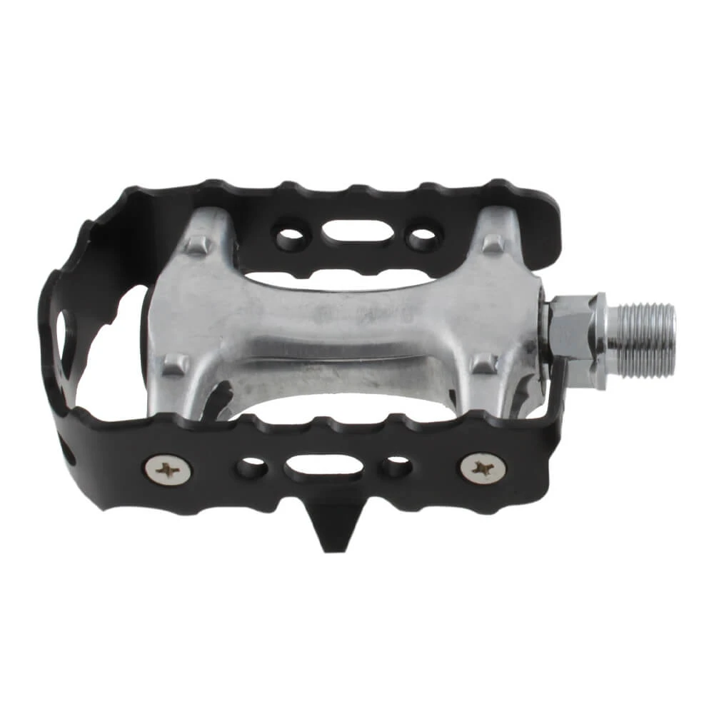 Педали алюминиевые M-Wave Steady-A4 черные - фото 1