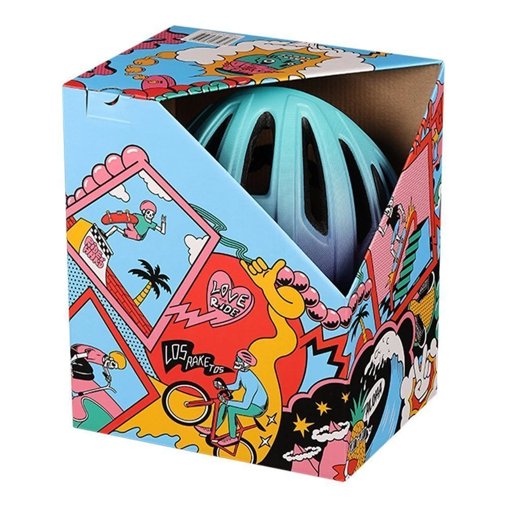 Велосипедный шлем Los Raketos VERTIGO Black-Blue L-XL - фото 6