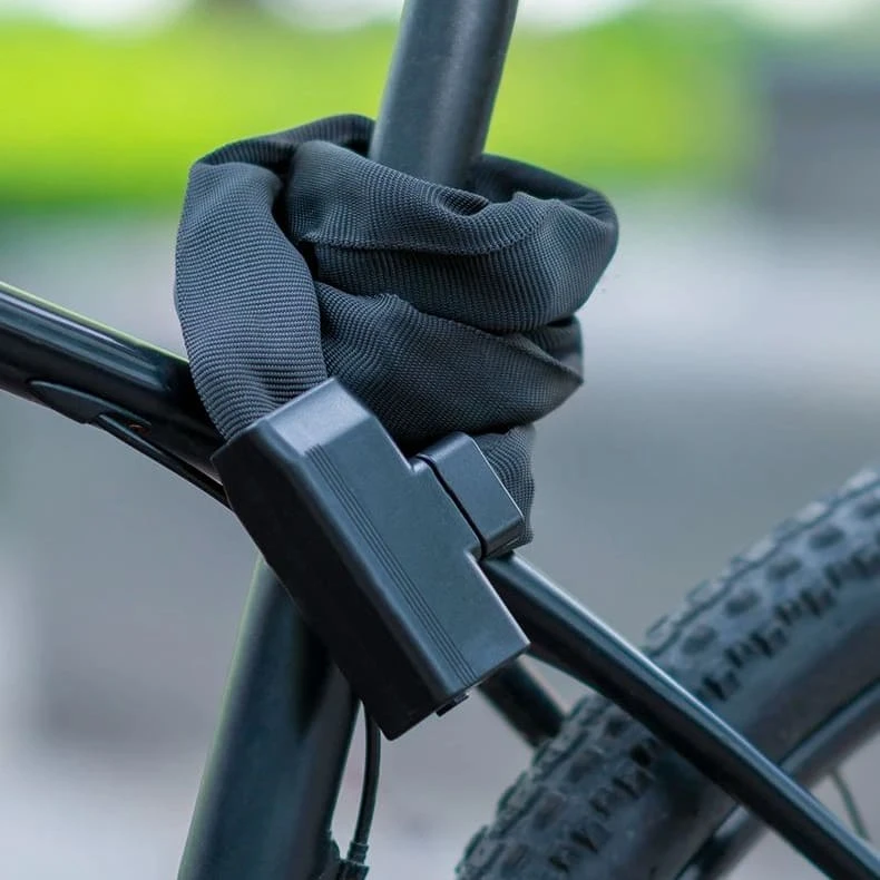 Замок-цепь ROCKBROS 97см с ключем в защитном кожухе - фото 2