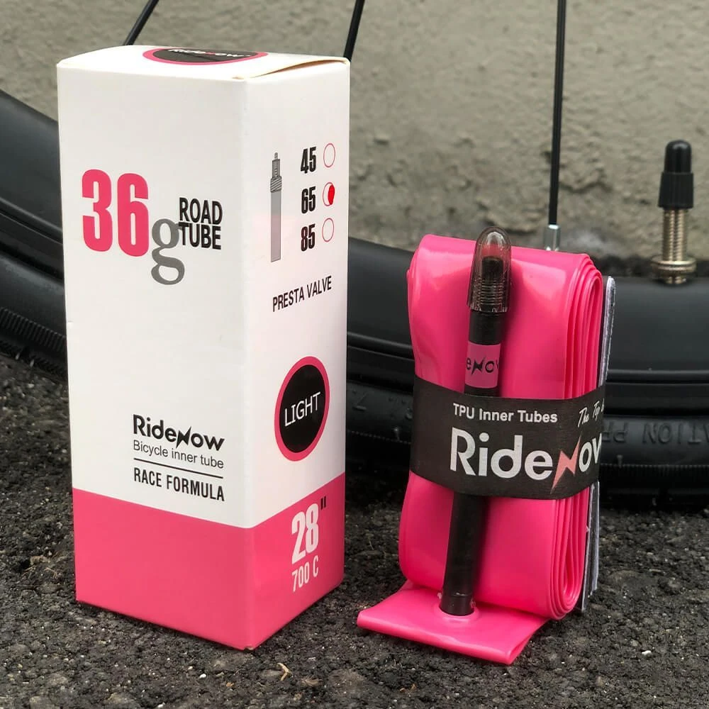 Велокамера TPU RideNow 700x18/32С FV 65мм - фото 1