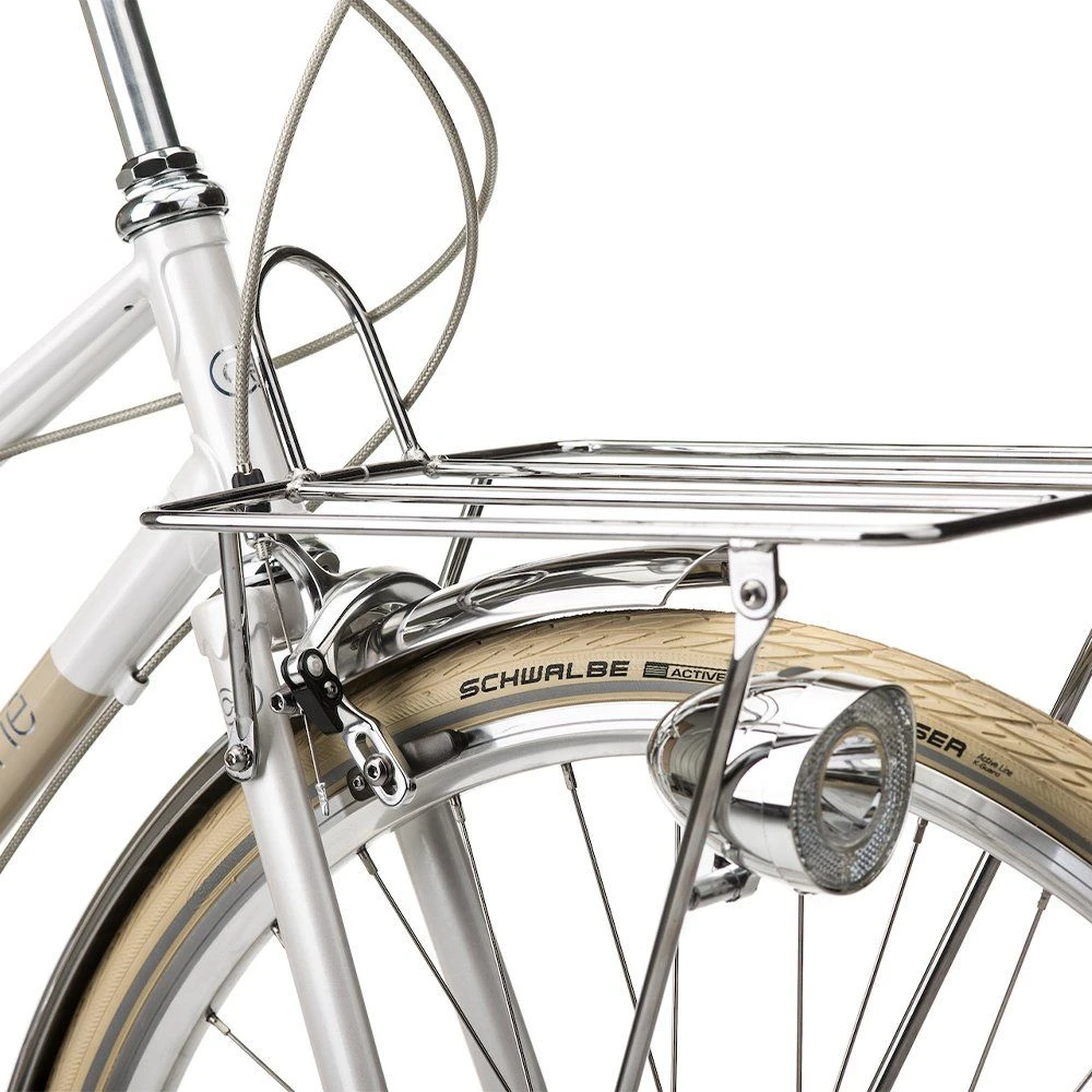 Велосипед CREME CAFERACER LADY SOLO BRIGHT SILVER (7 speed) M - фото 11