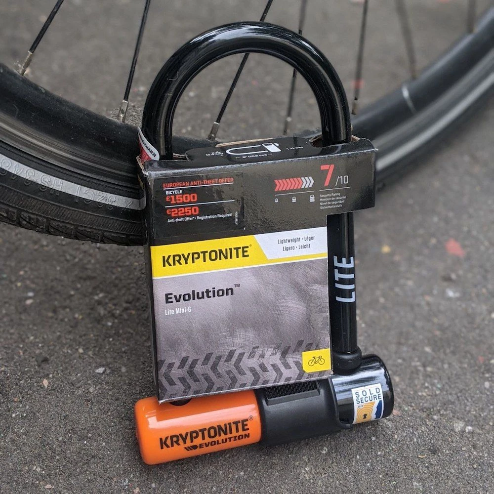 Замок KRYPTONITE Evolution Lite Mini-6 - фото 2