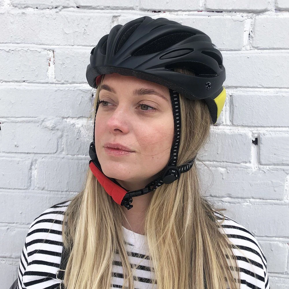 Велосипедный шлем Los Raketos VERTIGO Black-Yellow L-XL - фото 2