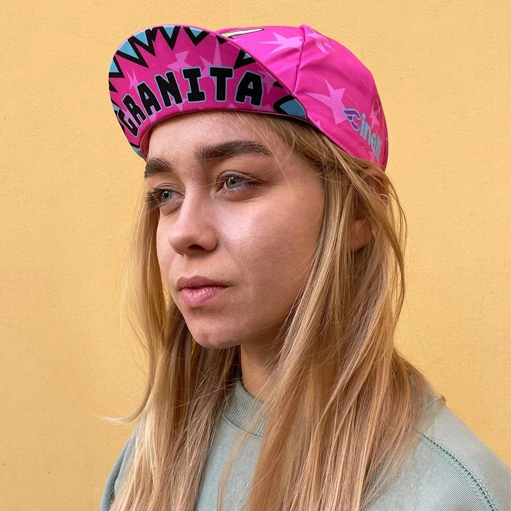 Велокепка Cinelli H.O.T.O.N. Granita / Розовый - фото 2