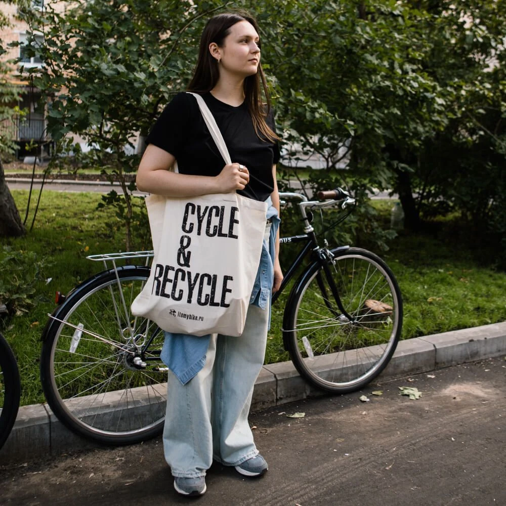 Шоппер CYCLE and RECYCLE - фото 3