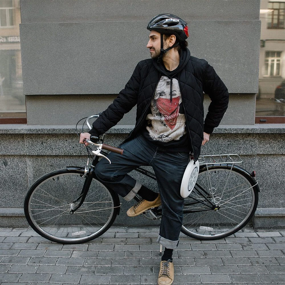 Велошлем MET Strale Glossy Black Red Metallic M - фото 10