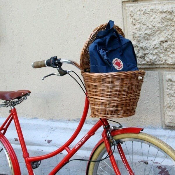 Корзина с крышкой на руль it's my!bike коричневая - фото 8