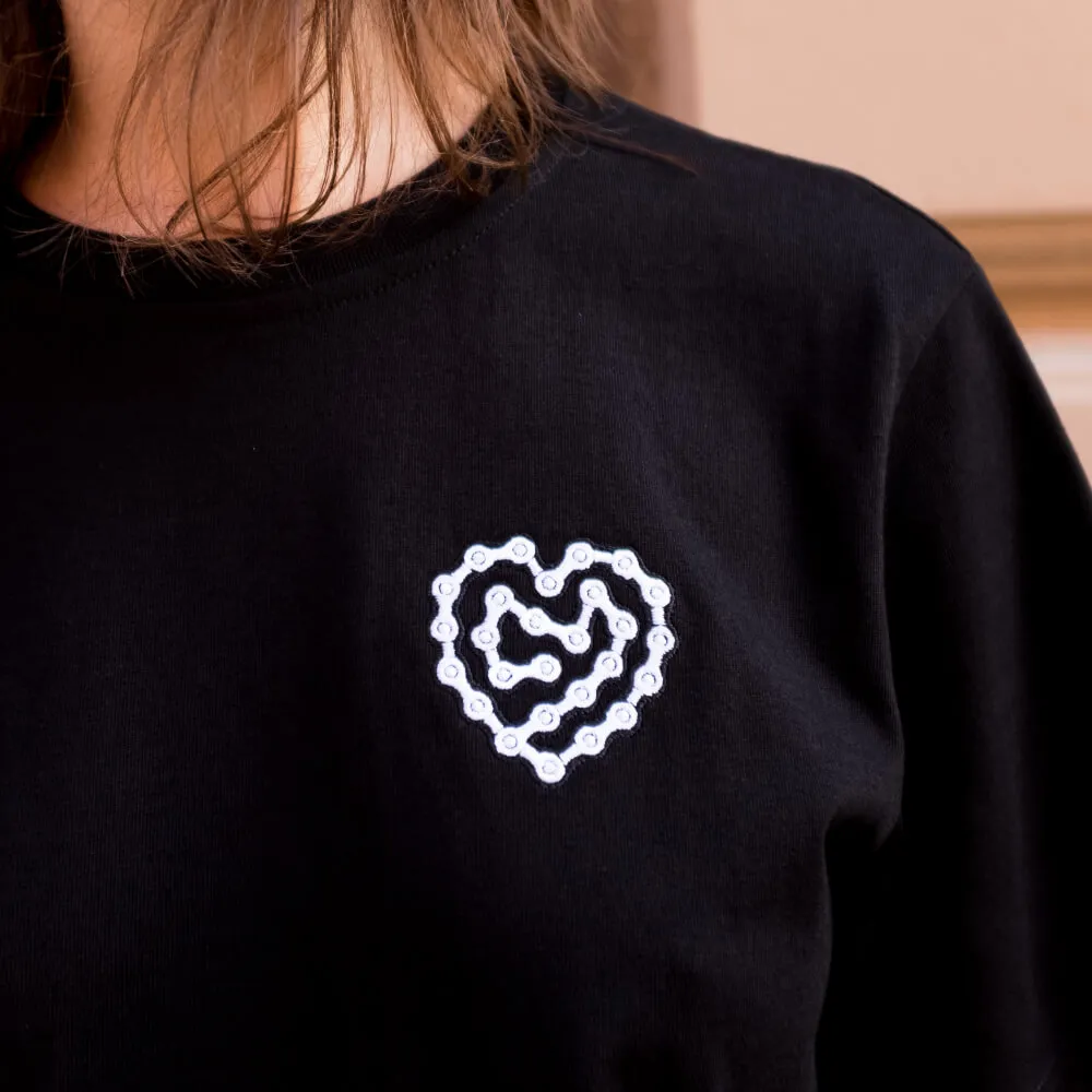 Футболка it's my!bike Велосердце черная - фото 5