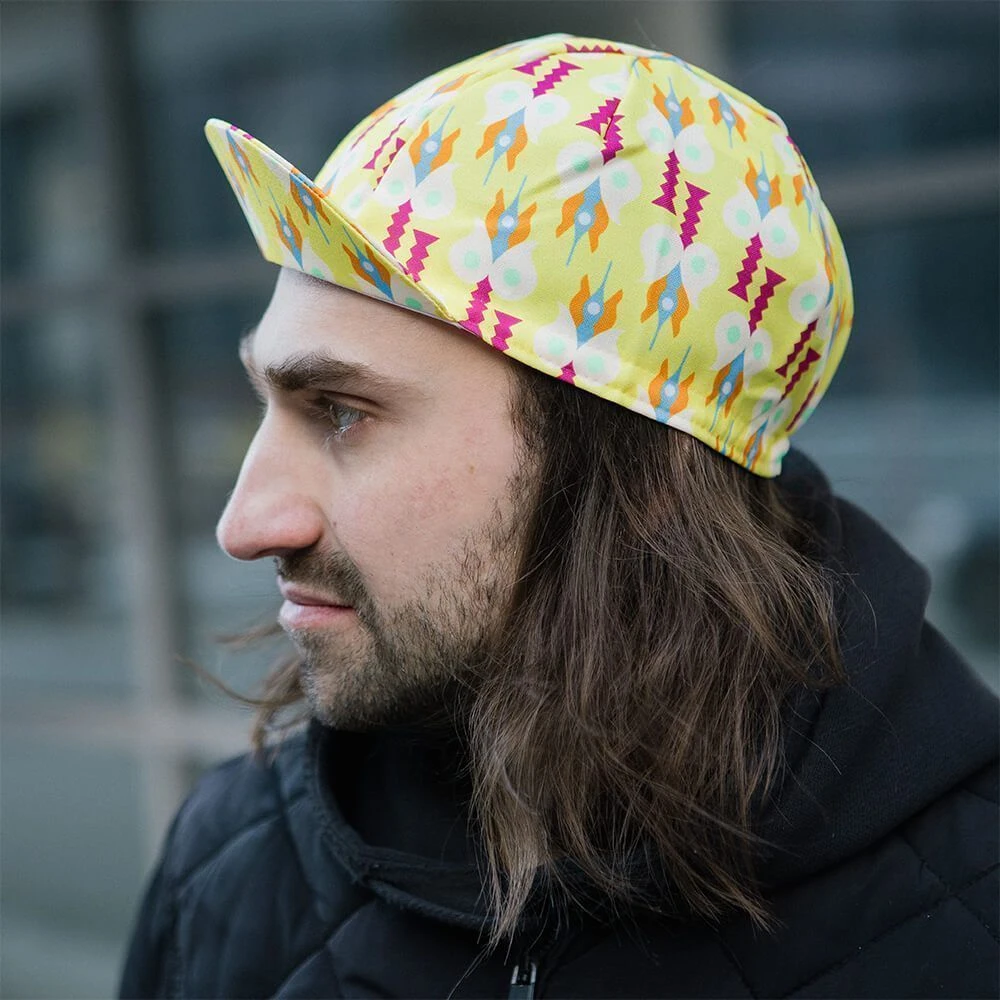 Велокепка Cinelli Baby Alien Fulvia Mendini / Желтый - фото 2