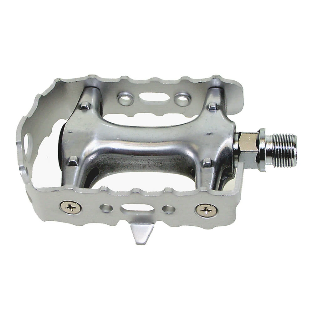 Педали алюминиевые M-Wave Steady-A4 серебристые - фото 1