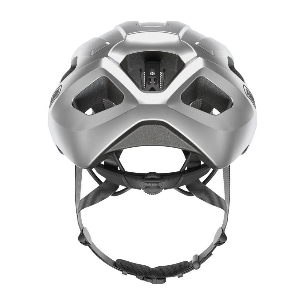 Велошлем ABUS Macator Gleam Silver M - фото 10