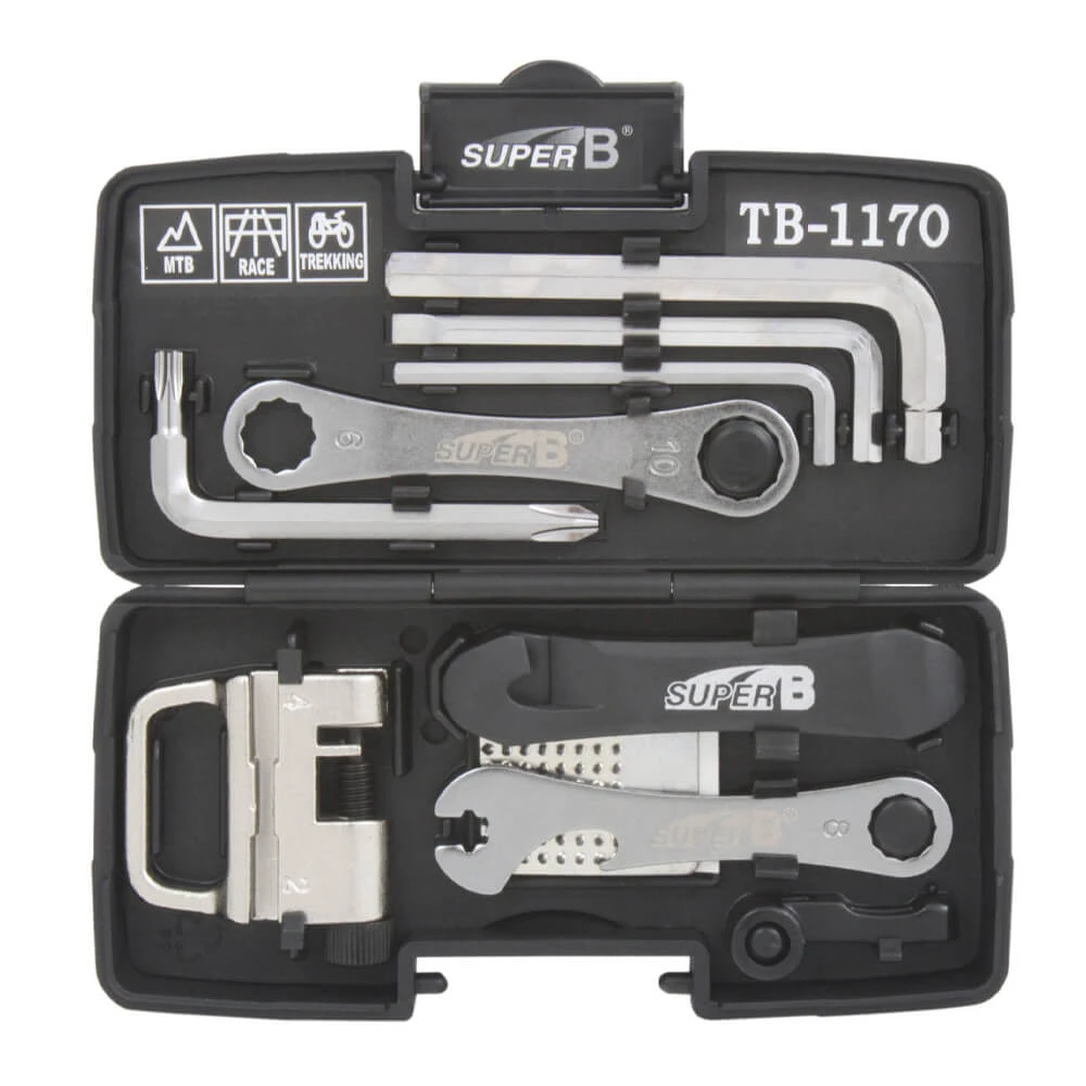 Компактный велосипедный набор инструментов Super B 24 шт - фото 2