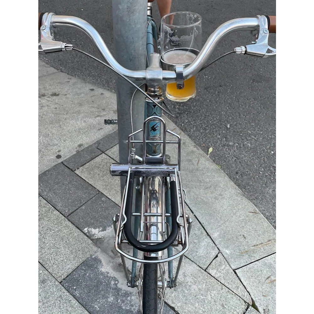 Капхолдер на руль серебряный - фото 6