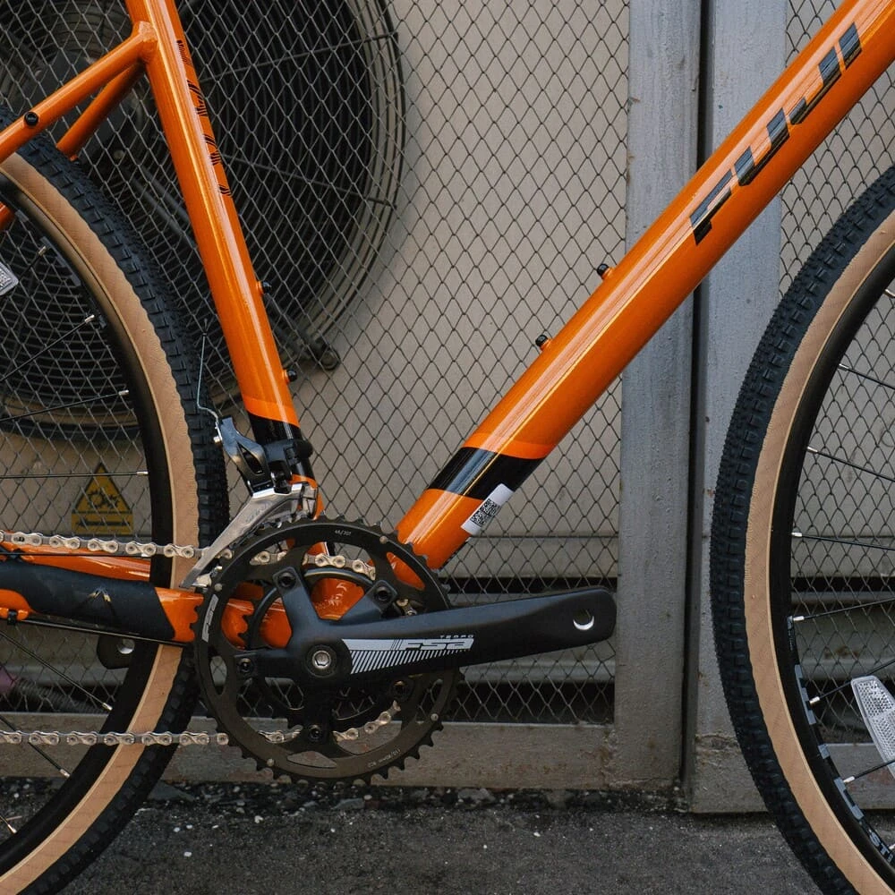 Велосипед Fuji 2024 GRAVEL JARI 2.3 A6-SL оранжевый (размер 54) - фото 9