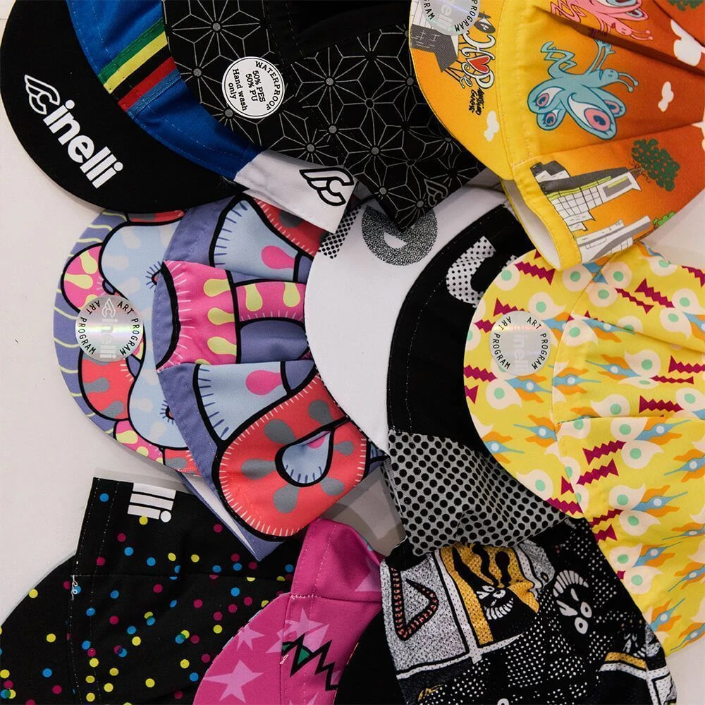 Велокепка Cinelli Bassano 85 / Синий-белый - фото 9