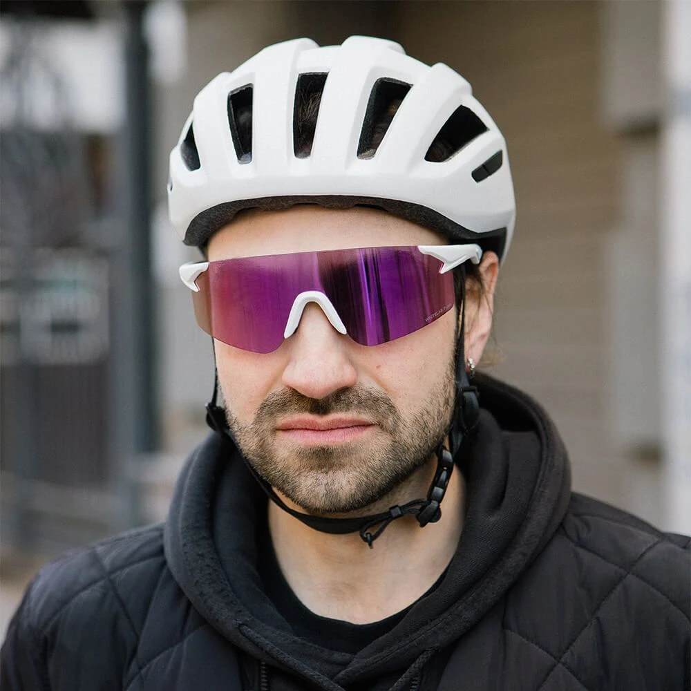 Солнцезащитные очки WhiteLab Visor Белый / Роза - фото 1