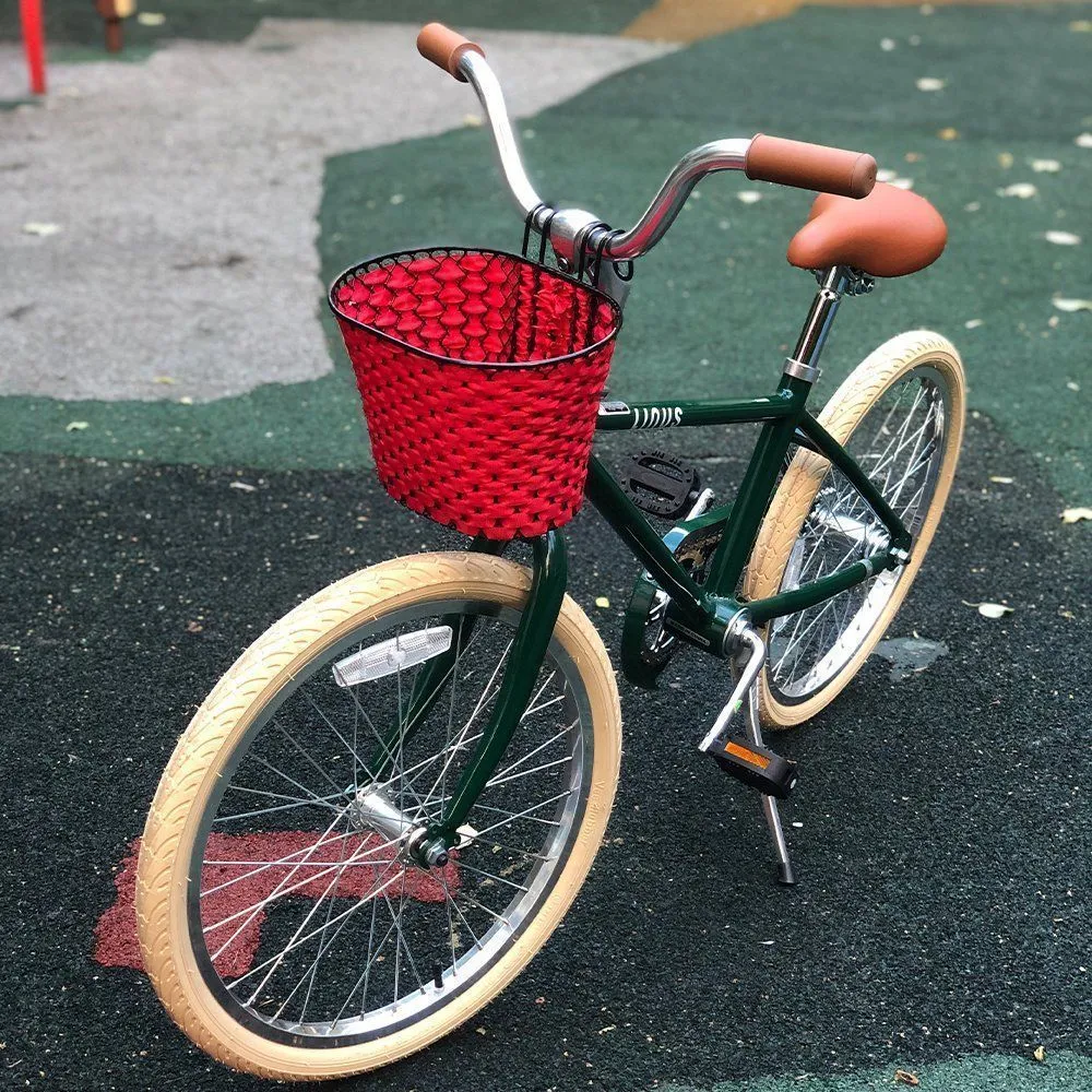 Корзина it's my!bike хорошая детская алая - фото 2
