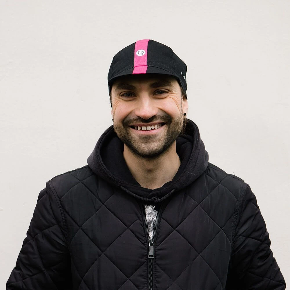 Пятипанельная велосипедная кепка London Magenta - фото 4