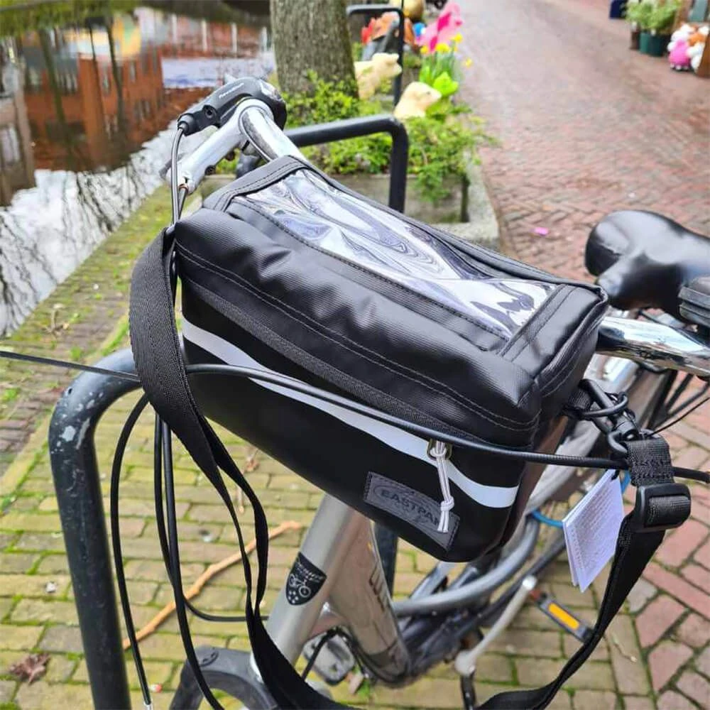 Велосумка на раму EASTPAK Aman Bike Tarp Black - фото 13