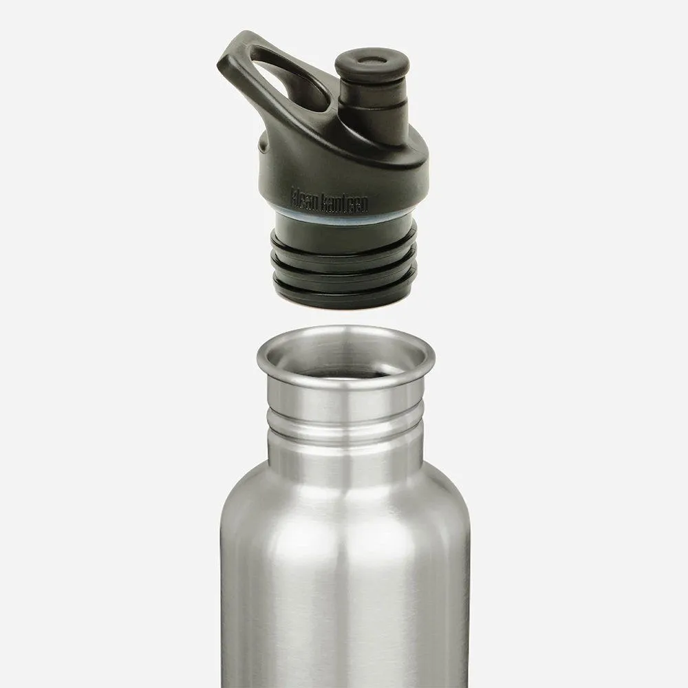 Бутылка Klean Kanteen Classic Sport 532 мл Brushed Stainless - фото 2