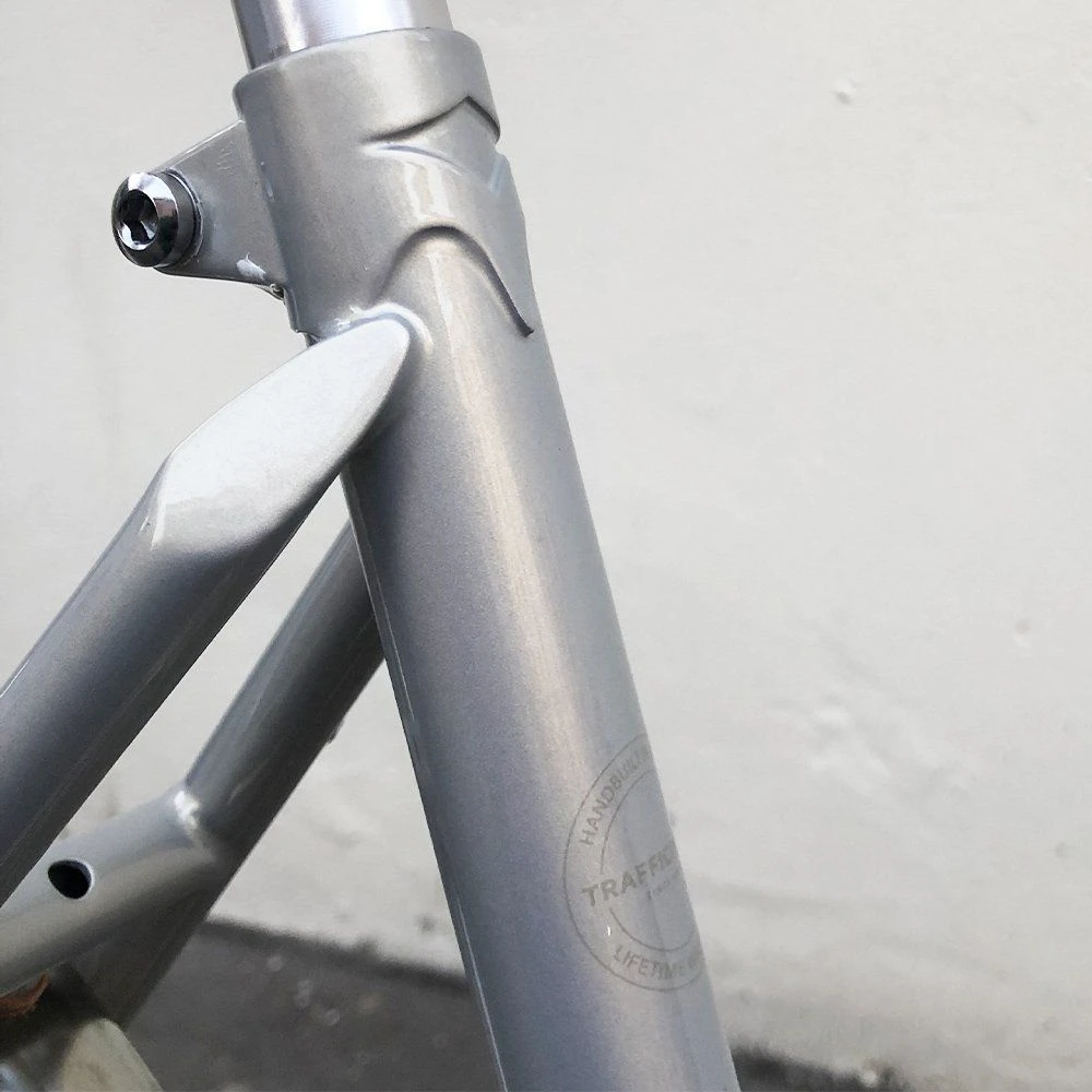 Велосипед CREME CAFERACER LADY SOLO BRIGHT SILVER (7 speed) M - фото 7