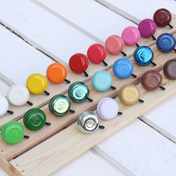 Звонок it's my!bike шоколадный с блестками - фото 2