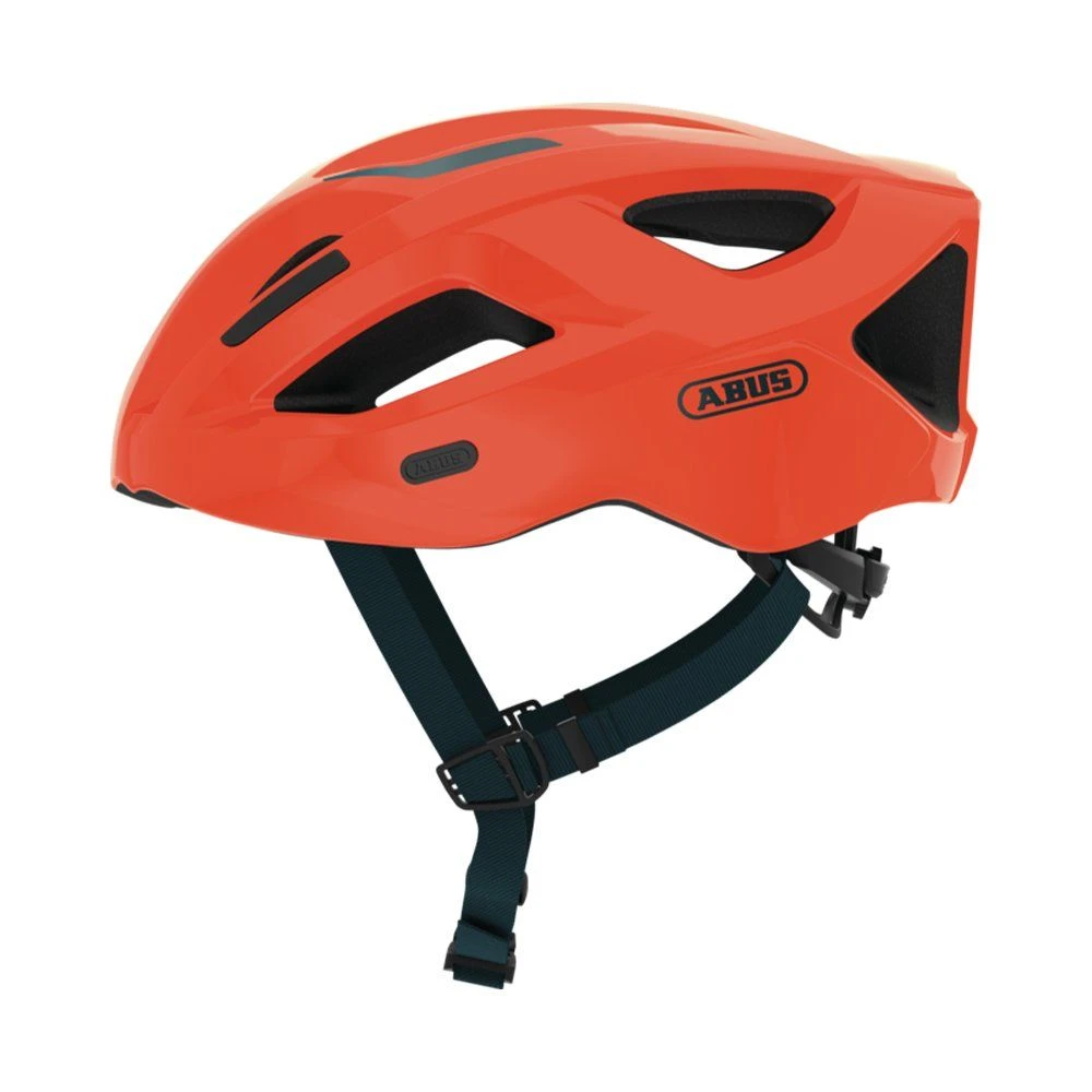 Велошлем ABUS Aduro 2.1 Shrimp Orange L - фото 9