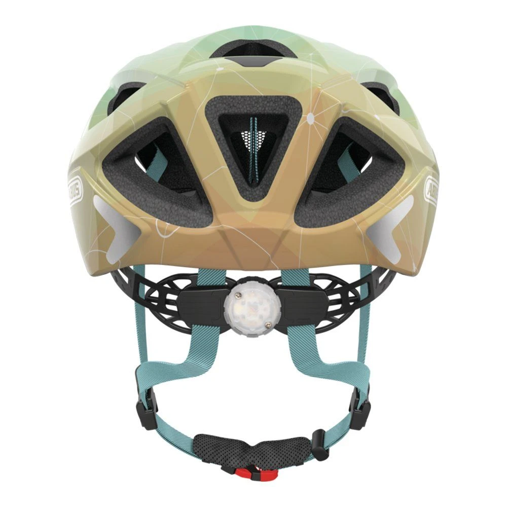 Велошлем ABUS Aduro 2.0 Blue Art S - фото 7