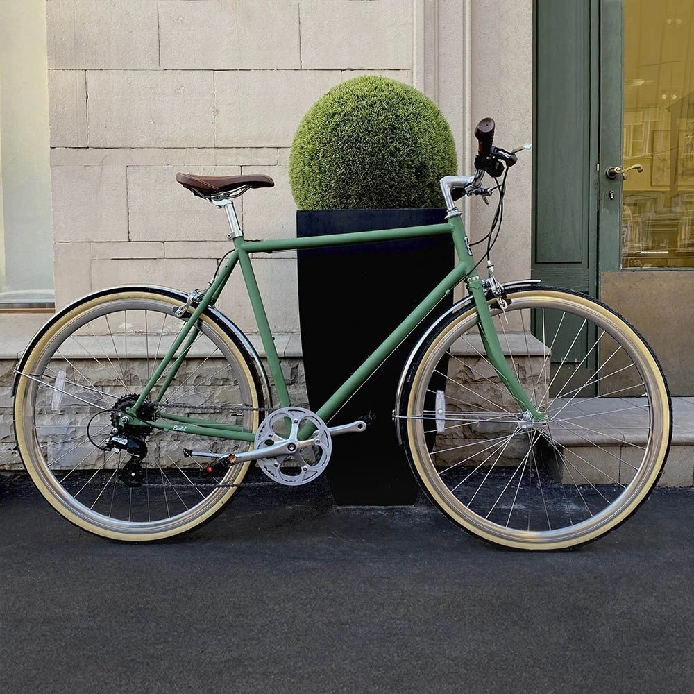 Велосипед 6KU Odyssey 8spd City Bike 58 Silverlake Green - фото 10