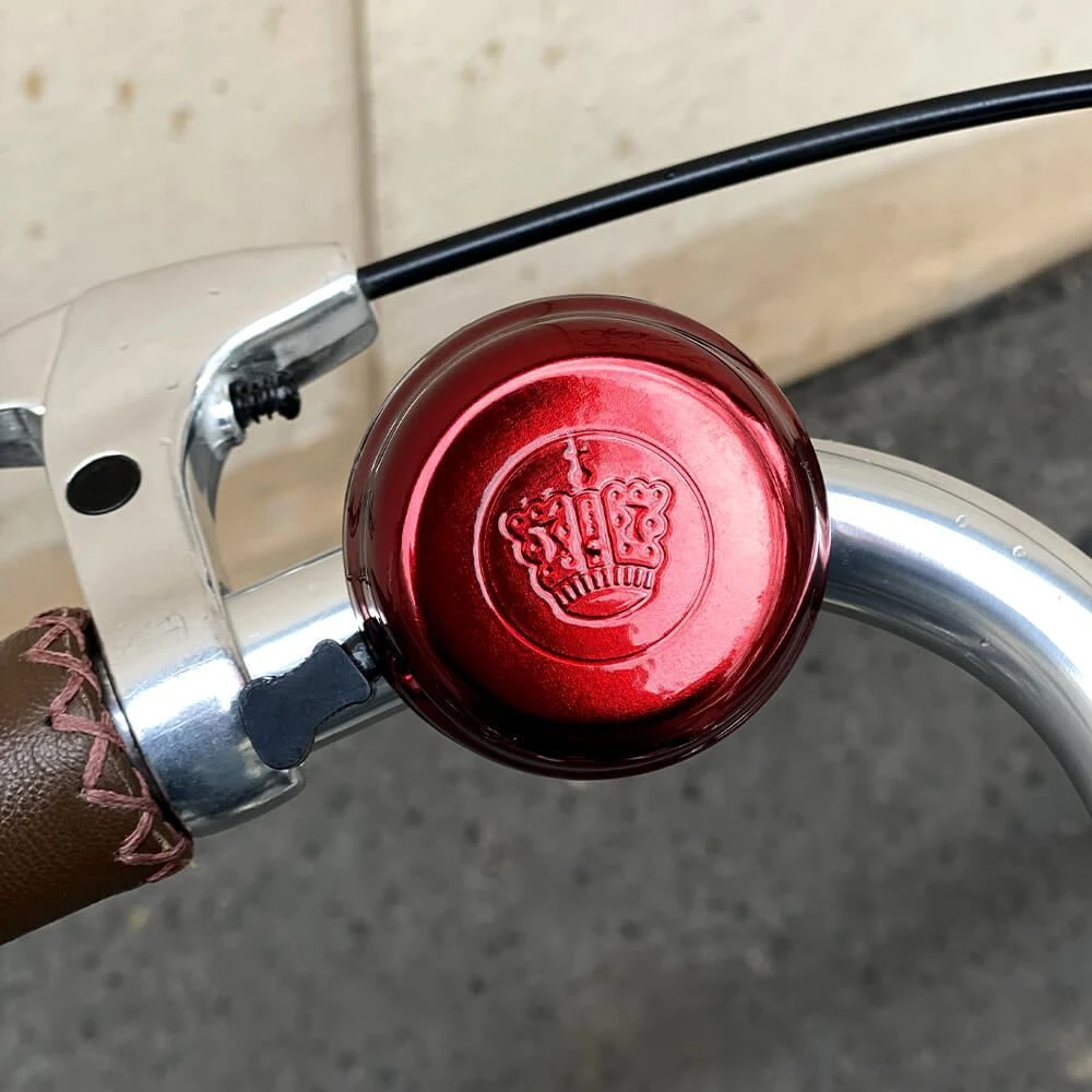 Звонок it's my!bike красный хром - фото 6