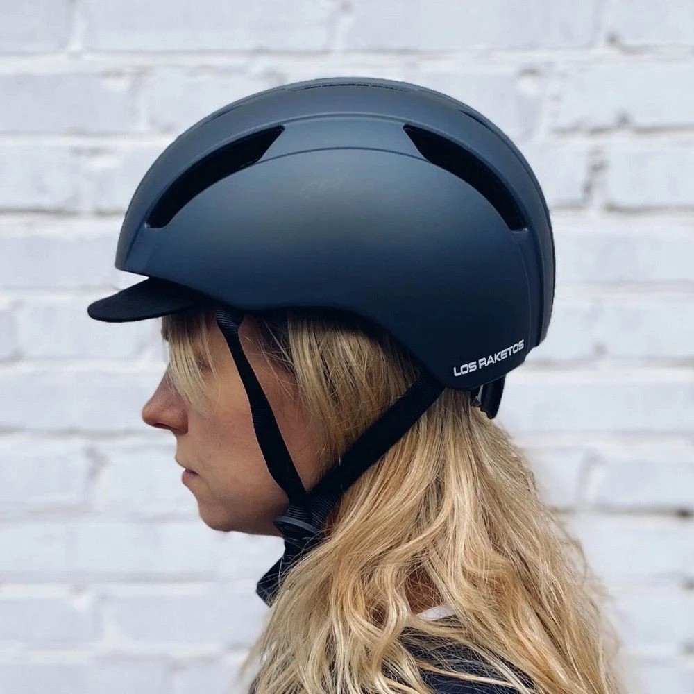 Велосипедный шлем Los Raketos DECO Matt Coal - фото 4