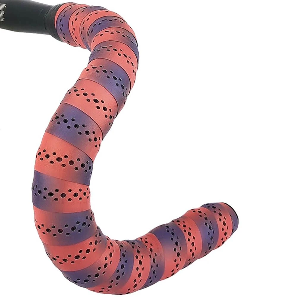 Обмотка BLB Supreme Pro Reflective Bar Tape 2 Tone Red-Blue - фото 2