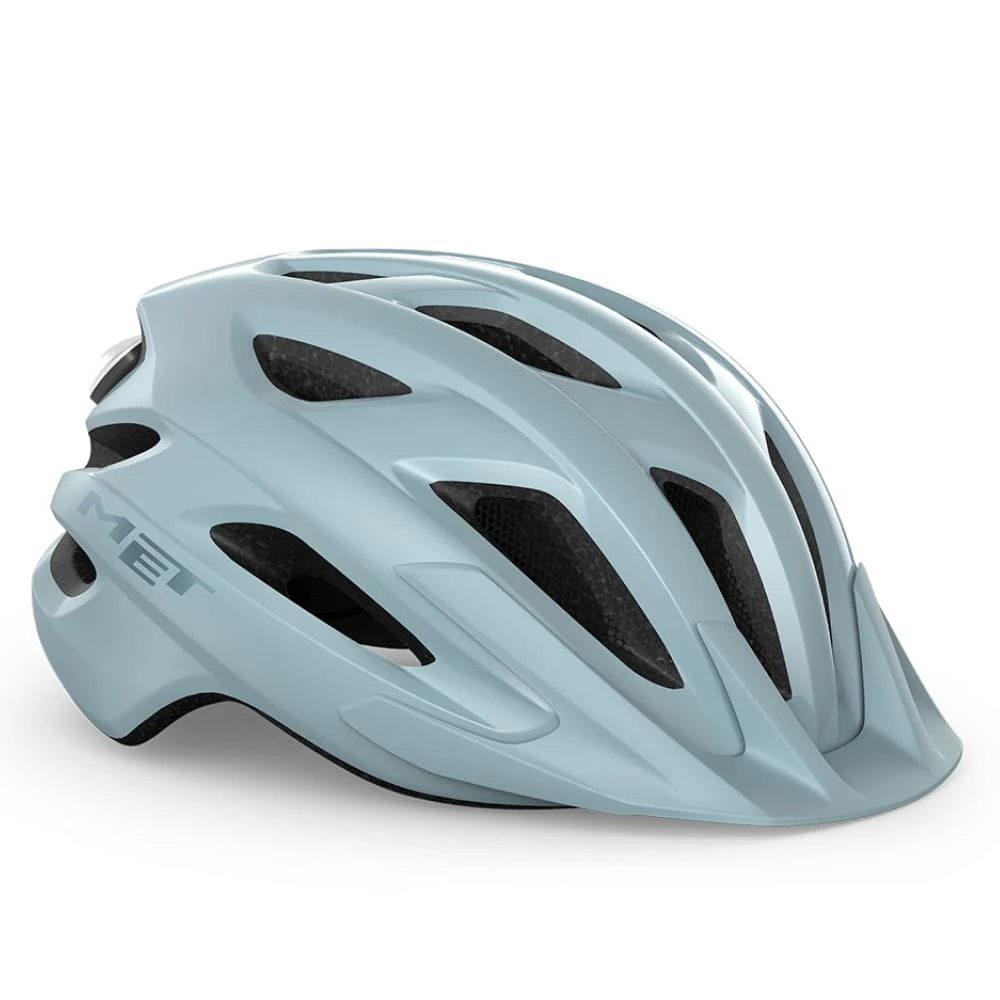 Велошлем MET Crossover Stone Blue OS - фото 1
