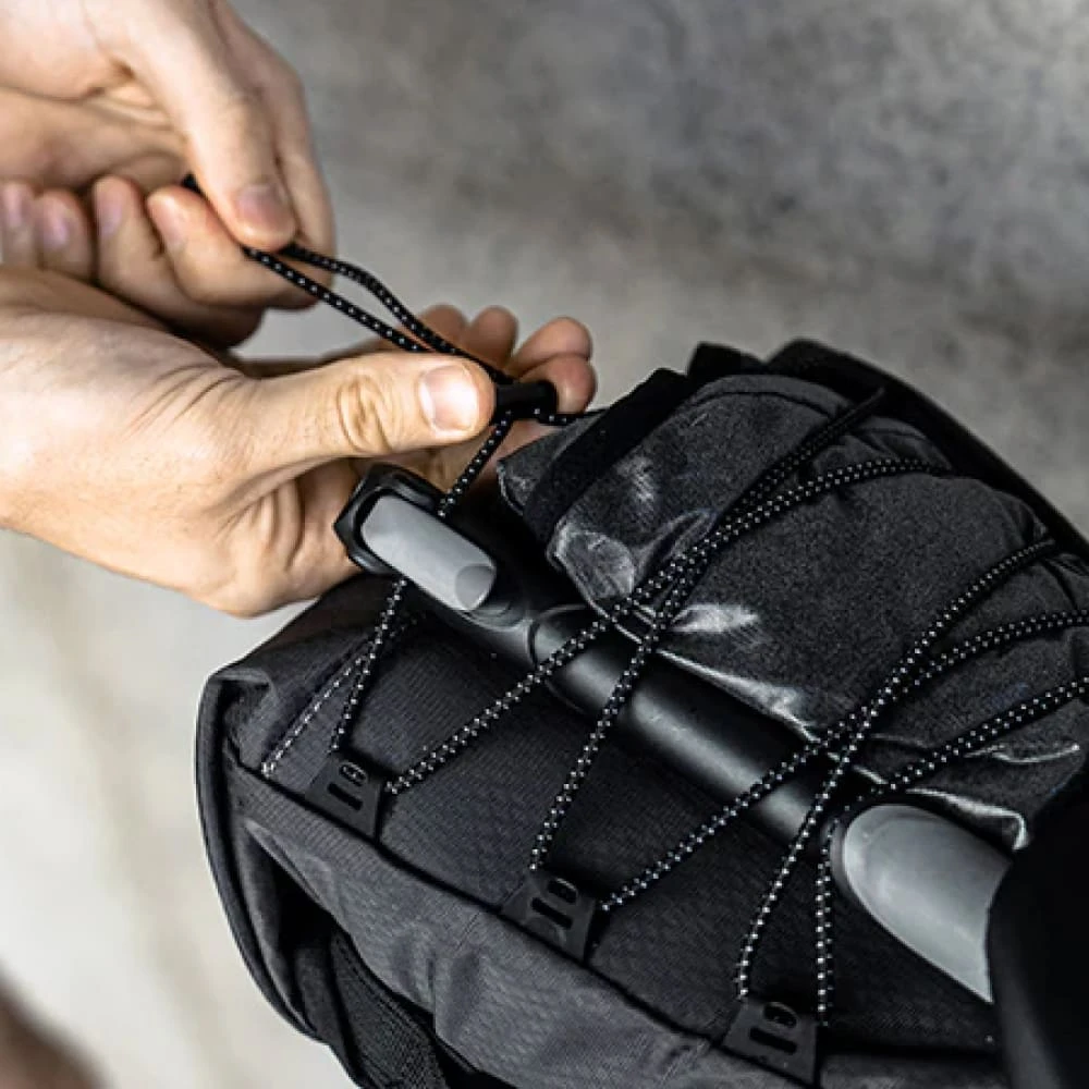 Велосипедная сумка под седло ULAC Radtail GT (5.8L) черная - фото 8