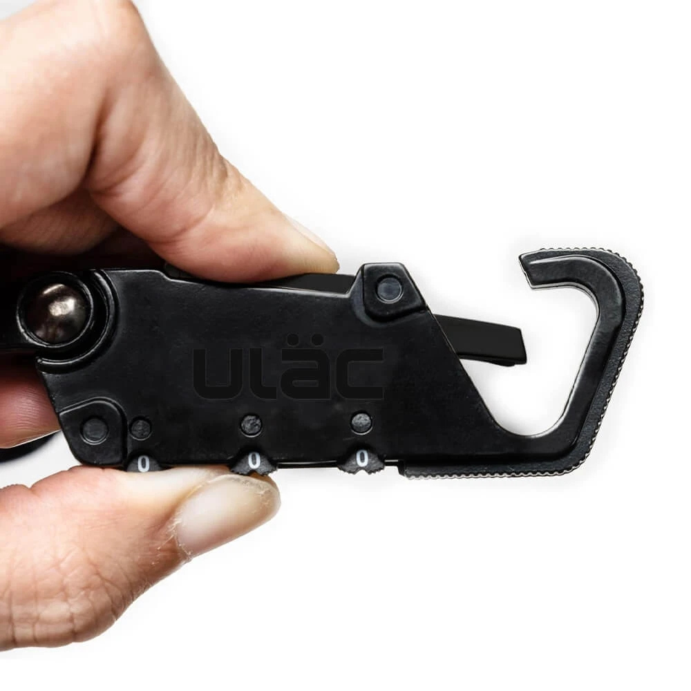 Карабинный замок ULAC Valkyrie черный - фото 2