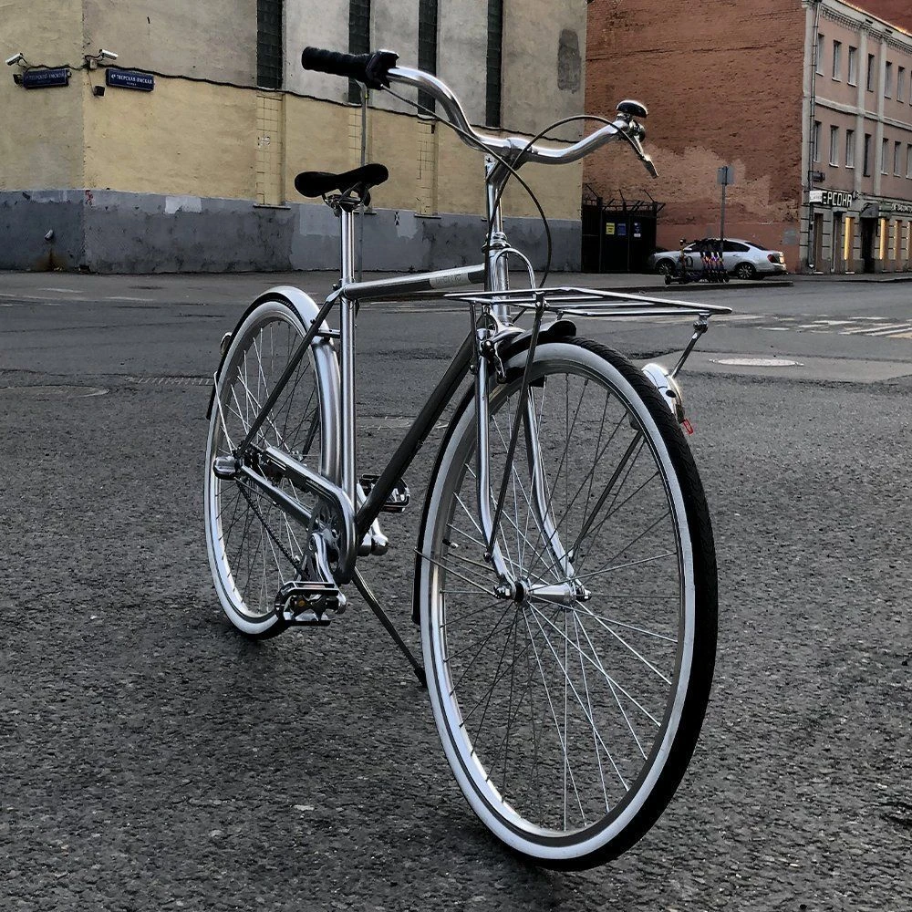 Велосипед CREME CAFERACER UNO CHROME M/L - фото 2