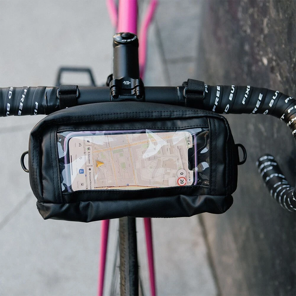 Велосумка на раму EASTPAK Aman Bike Tarp Black - фото 3