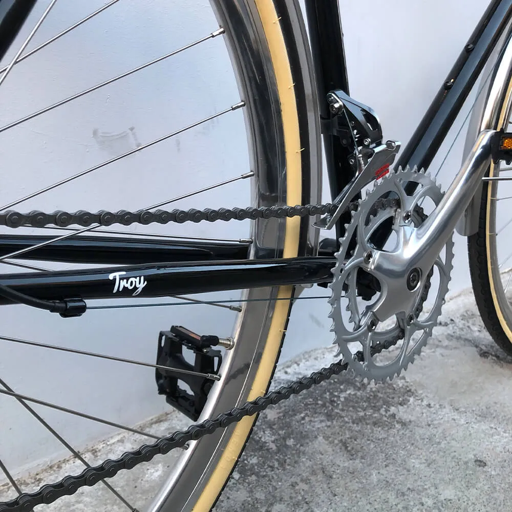 Велосипед 6KU Troy 16spd City Bike 58 Del Rey Black - фото 5